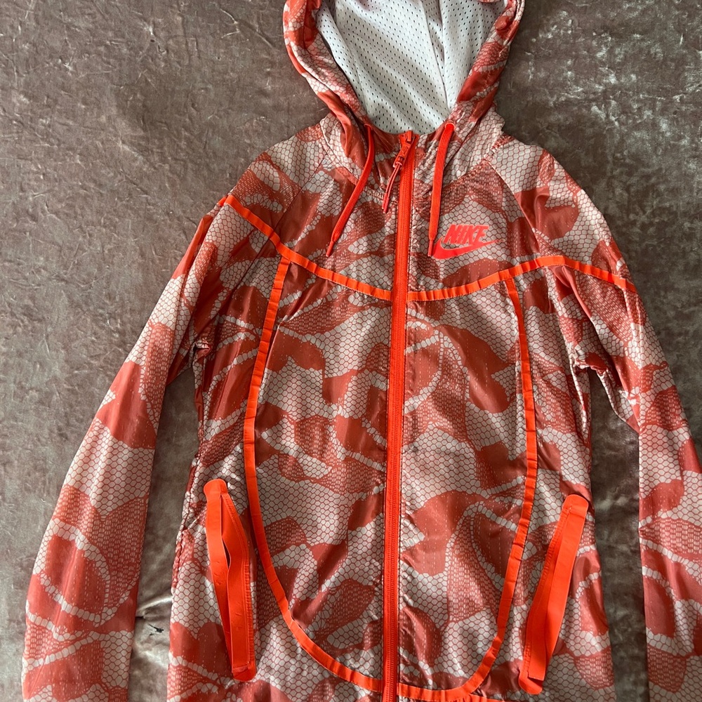 Nike Kids Camouflage Jacket - Red